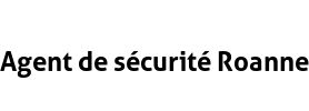 Agent de sécurité Roanne